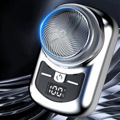 Portable Mini Electric Shaver 180mAh Digital Power Display Household Shaving Machine USB Rechargeable Removing Chest Body Hair